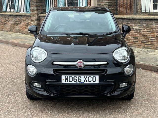 Fiat 500X 2017 1.6 E-torq Pop Star Suv Eur ND66XCO Black #2