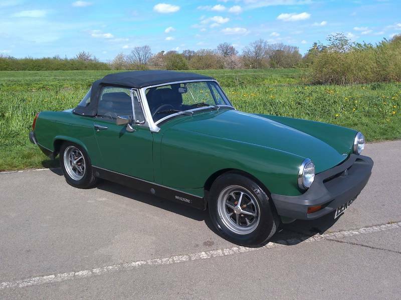 MG Midget Midget 1500 - 1976 A Green #6