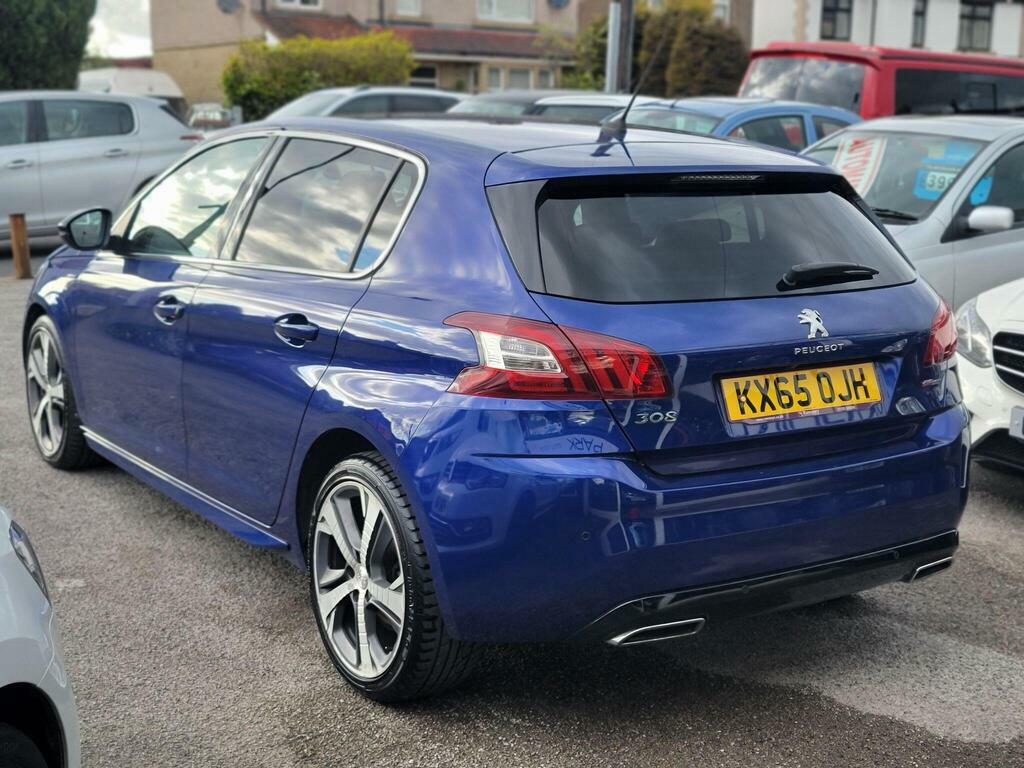 Peugeot 308 1.6 Bluehdi Gt Line Euro 6 S S KX65OJN Blue #4