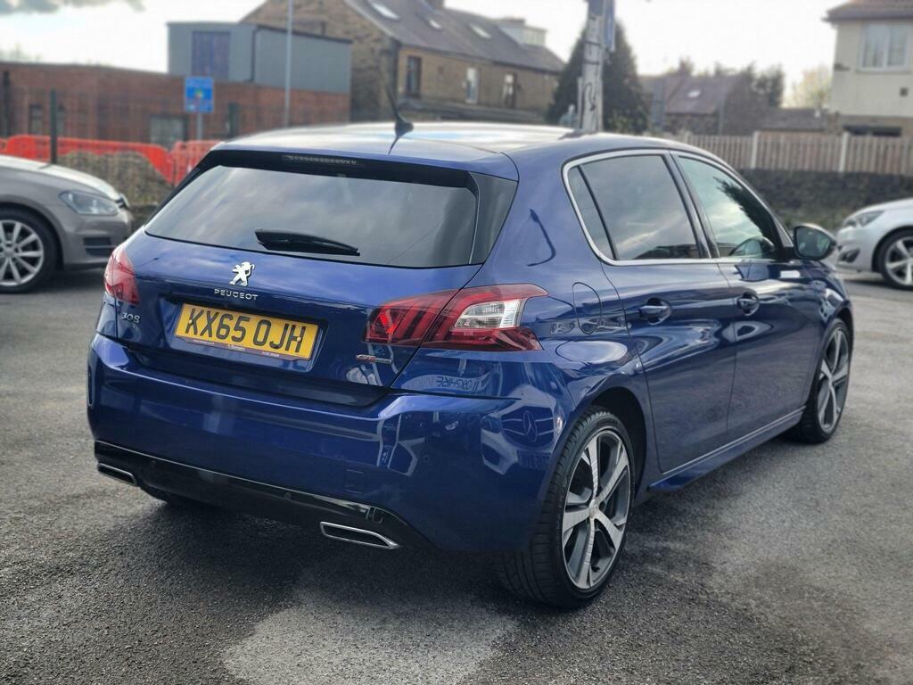 Peugeot 308 1.6 Bluehdi Gt Line Euro 6 S S KX65OJN Blue #6