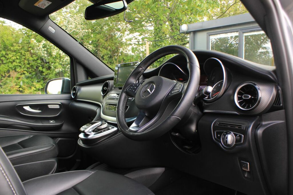 Mercedes-Benz V Class 2.0 V300d Amg Line G-tronic Euro 6 Ss Lwb KV20WXK Grey #5