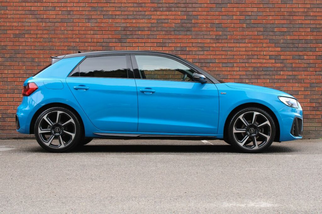 Audi A1 1.5 Tfsi 35 Black Edition Sportback S Tronic Euro YX22NWJ Blue #2