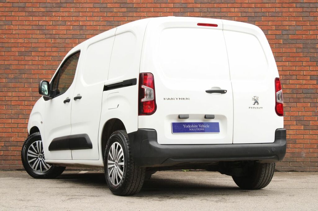 Peugeot Partner 1.6 Bluehdi 1000 Grip Standard Panel Van Swb Euro White #4