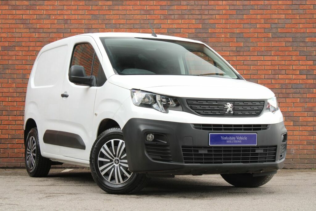 Peugeot Partner 1.6 Bluehdi 1000 Grip Standard Panel Van Swb Euro White #2