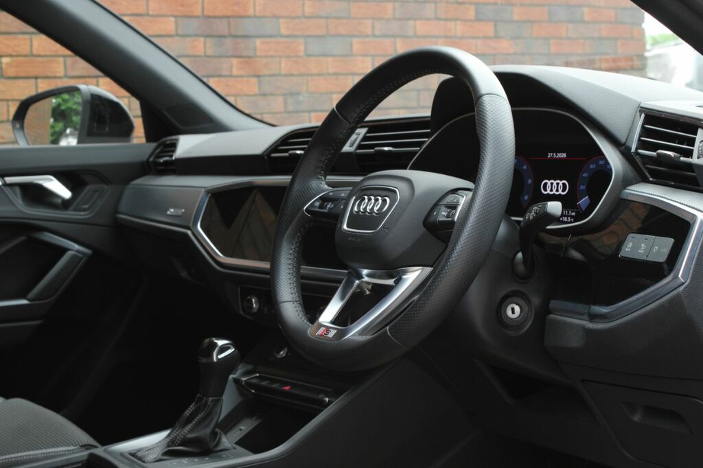 Audi Q3 2.0 Tdi 35 S Line S Tronic Euro 6 Ss - 2020 YR70OPP Black #5