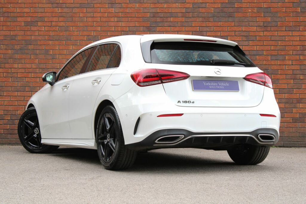 Mercedes-Benz A Class 1.5 A180d Amg Line Premium 7G-dct Euro 6 Ss 5 KR19ZKZ White #3