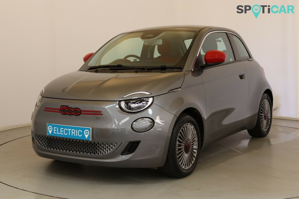 Fiat 500 87Kw Red 42Kwh FV23HRZ Grey #3
