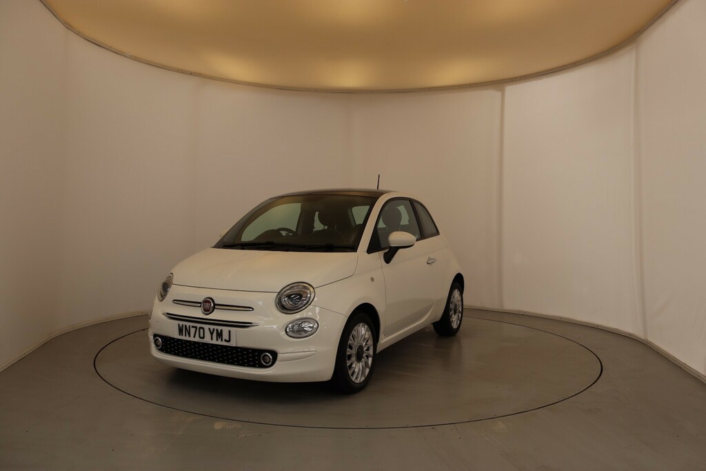 Fiat 500 1.0 Mild Hybrid Lounge WN70YMJ White #3