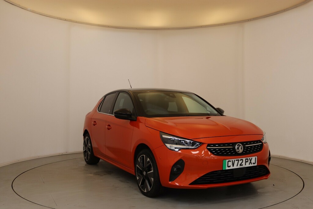 Vauxhall Corsa-e 100Kw Elite Premium 50Kwh 11Kwch Orange