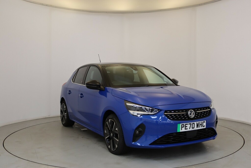 Vauxhall Corsa-e 100Kw Elite Nav 50Kwh 7.4Kwch Blue