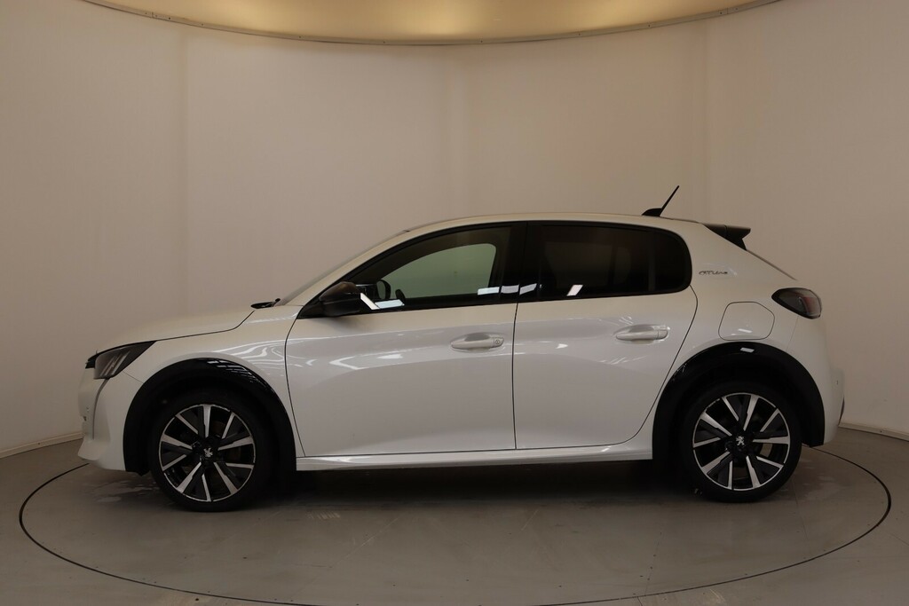 Peugeot 208 1.2 Puretech 100 Gt Line AJ69LRX White #5