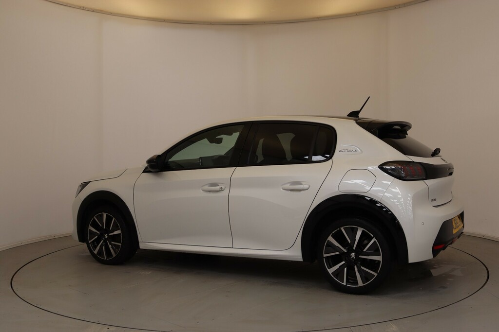 Peugeot 208 1.2 Puretech 100 Gt Line AJ69LRX White #6