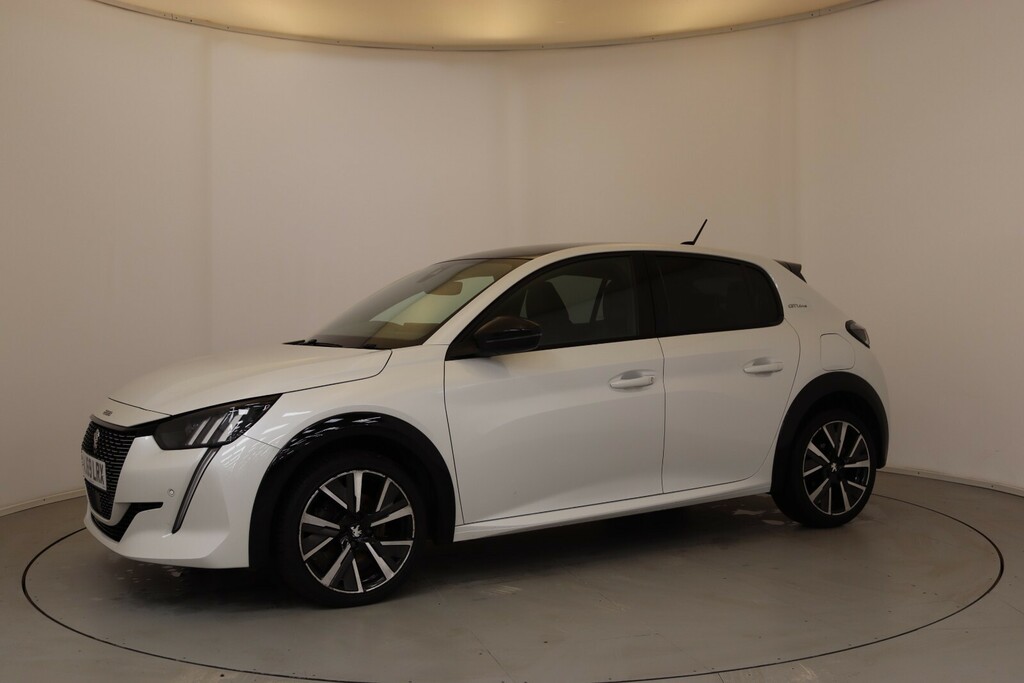 Peugeot 208 1.2 Puretech 100 Gt Line AJ69LRX White #4