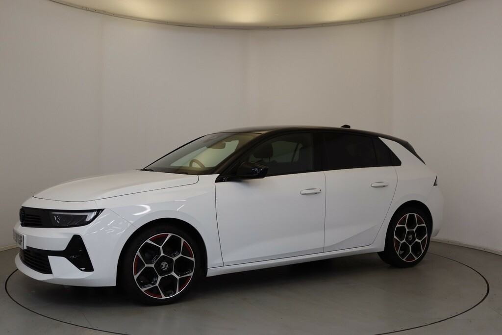 Vauxhall Astra 1.2 Turbo 130 Gs SH23KUP White #4
