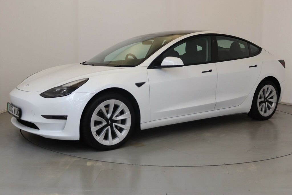 Tesla Model 3 Long Range Awd BD72WUK White #4