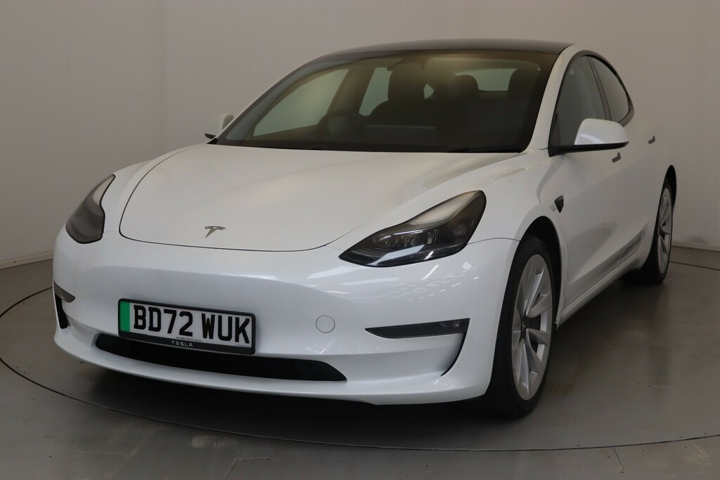 Tesla Model 3 Long Range Awd BD72WUK White #3