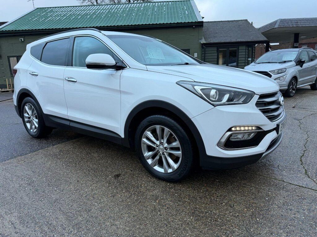 Hyundai Santa Fe 2.2 Crdi Blue Drive Premium 5 Seats White