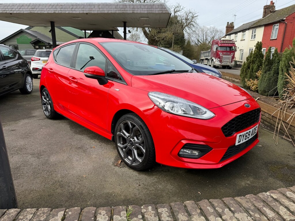 Ford Fiesta 1.0 Ecoboost 125 St-line DY69AOE Red #4