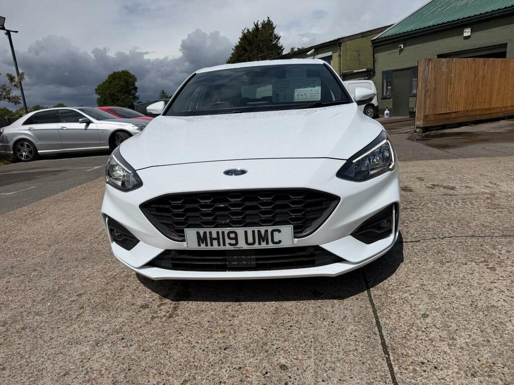 Ford Focus 1.0 Ecoboost 125 St-line X MH19UMC White #2