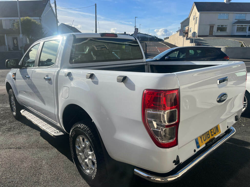 Ford Ranger Pick Up Double Cab Xlt 2.2 Tdci YO18EUW White #4