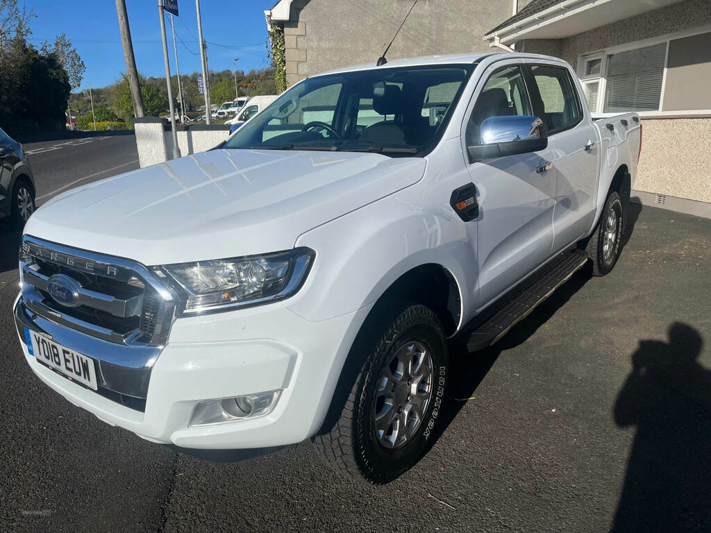 Ford Ranger Pick Up Double Cab Xlt 2.2 Tdci YO18EUW White #6