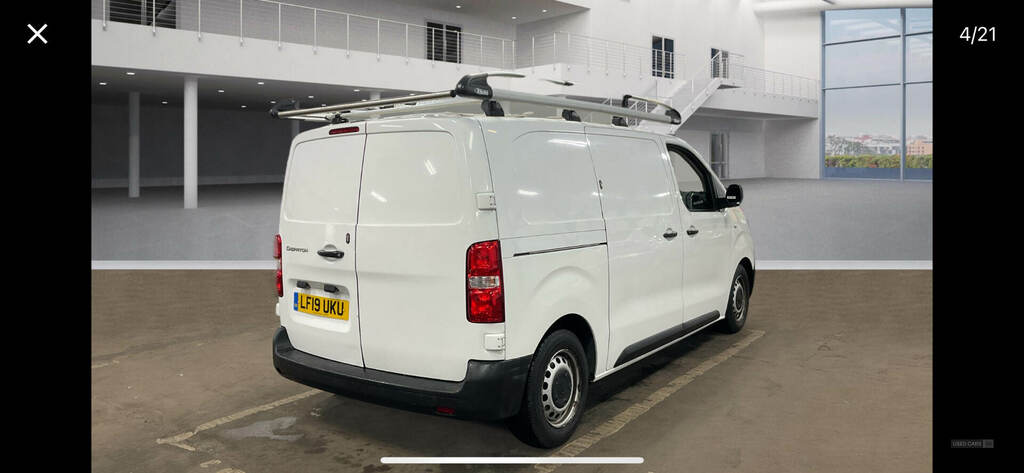 Citroen Dispatch 1000 1.6 Bluehdi 95 Van Enterprise White #4