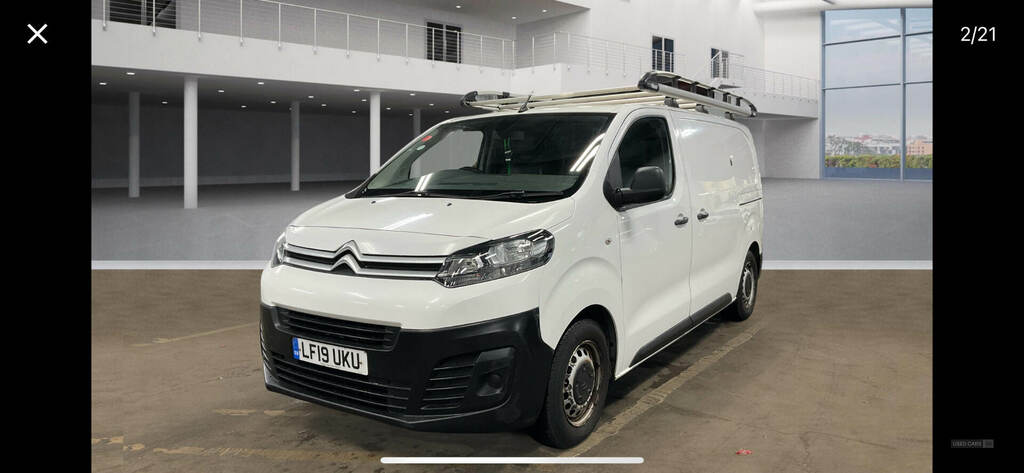 Citroen Dispatch 1000 1.6 Bluehdi 95 Van Enterprise White #2