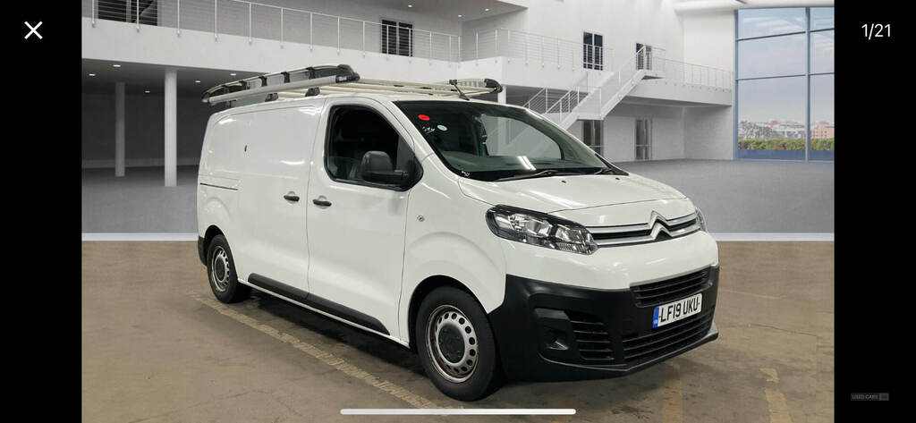 Citroen Dispatch 1000 1.6 Bluehdi 95 Van Enterprise White
