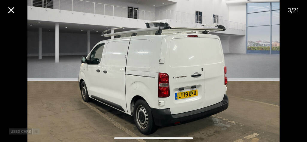 Citroen Dispatch 1000 1.6 Bluehdi 95 Van Enterprise White #3