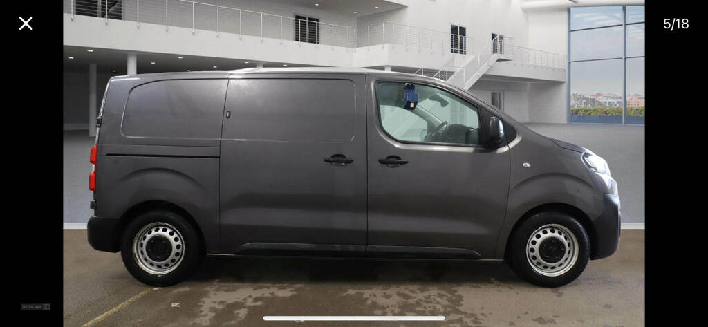 Citroen Dispatch 1000 1.5 Bluehdi 100 Van Enterprise Pro OV71FVD Grey #5