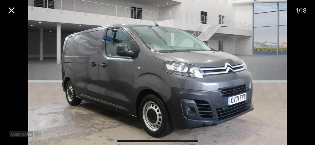 Citroen Dispatch 1000 1.5 Bluehdi 100 Van Enterprise Pro Grey