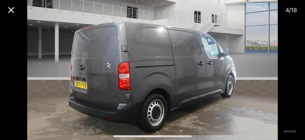 Citroen Dispatch 1000 1.5 Bluehdi 100 Van Enterprise Pro OV71FVD Grey #4