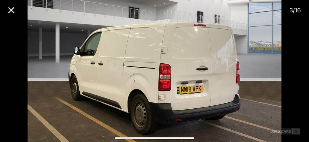 Citroen Dispatch 1000 1.6 Bluehdi 95 Van Enterprise White #3