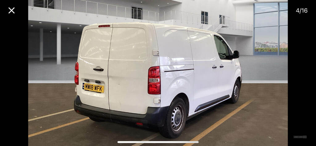 Citroen Dispatch 1000 1.6 Bluehdi 95 Van Enterprise White #4