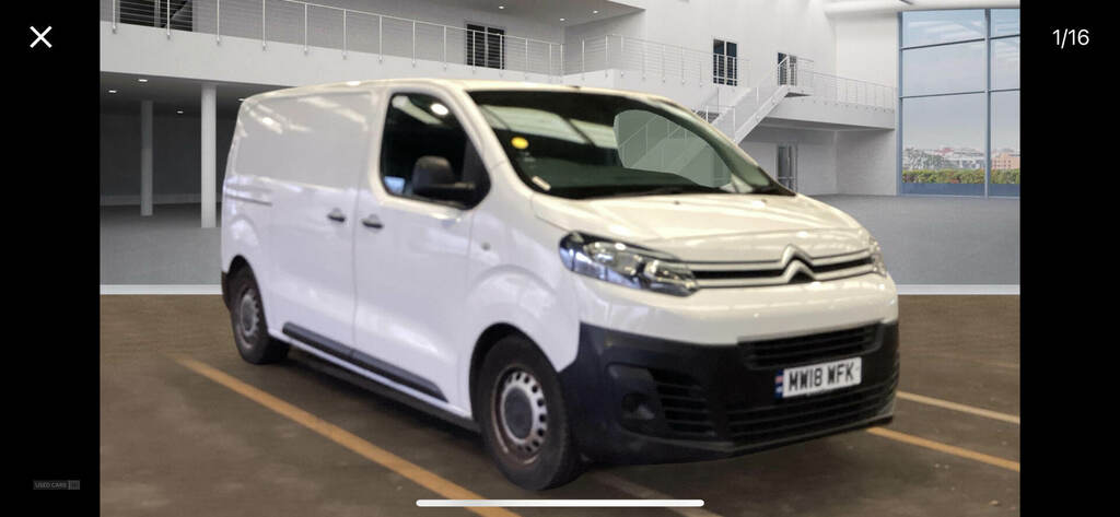 Citroen Dispatch 1000 1.6 Bluehdi 95 Van Enterprise White