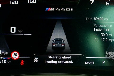 BMW 4 Series 3.0 M440i Xdrive YG70KFD Blue #2
