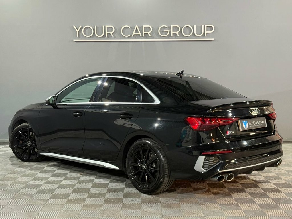 Audi S3 2.0 Tfsi Saloon S Tronic Quattro Euro 6 SA21ALZ Black #3