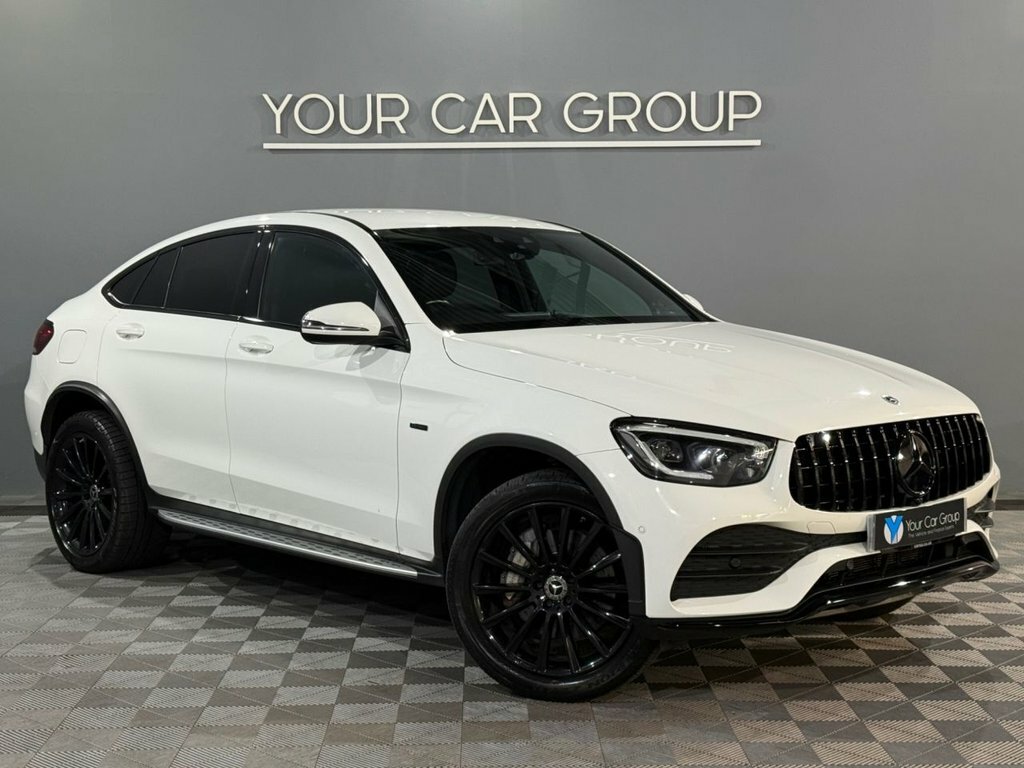 Mercedes-Benz GLC Class 2.0 Glc300de 13.5Kwh Amg Line Premium Coupe White