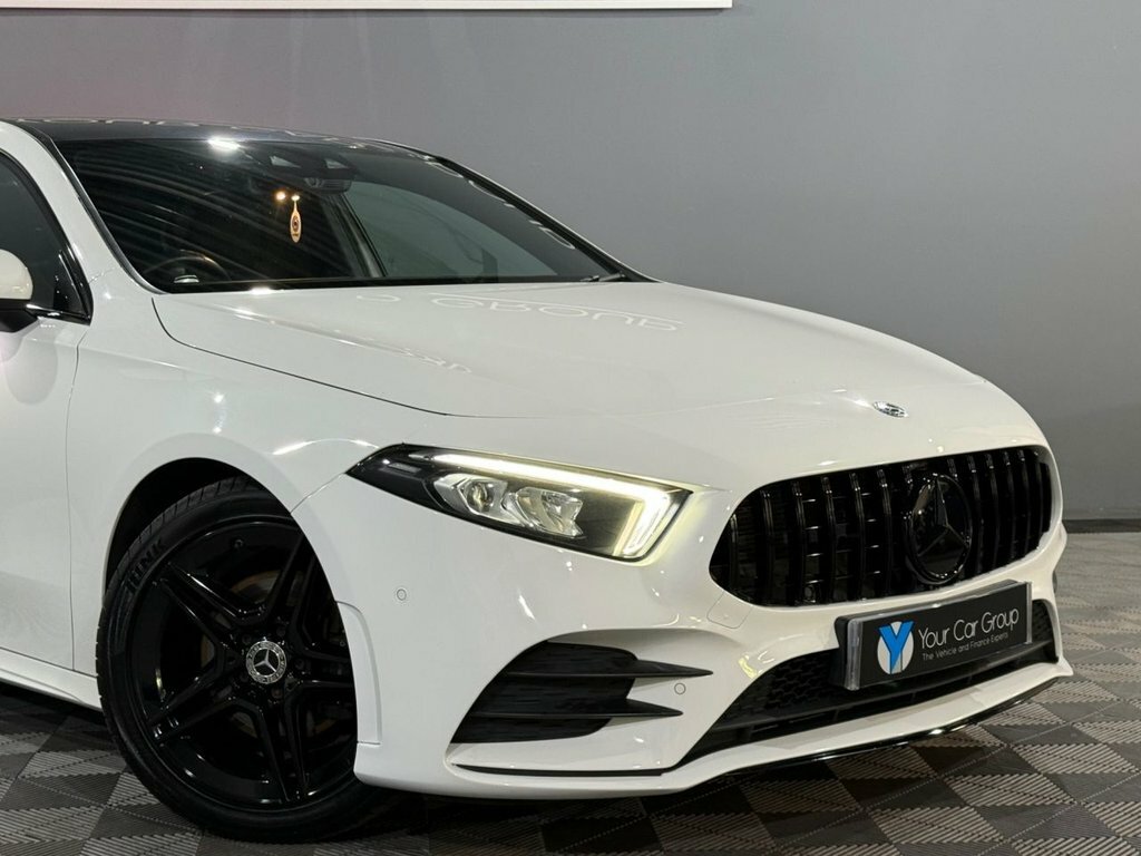 Mercedes-Benz A Class 1.3 A200 Amg Line Executive Hatchback RF68JAO White #5