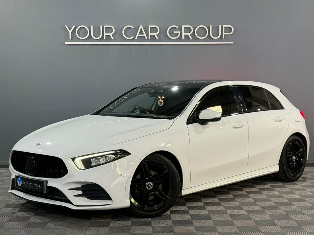 Mercedes-Benz A Class 1.3 A200 Amg Line Executive Hatchback RF68JAO White #3