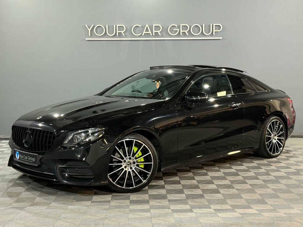 Mercedes-Benz E Class 2.0 E300d Amg Line Premium Plus Coupe FX20OMO Black #4