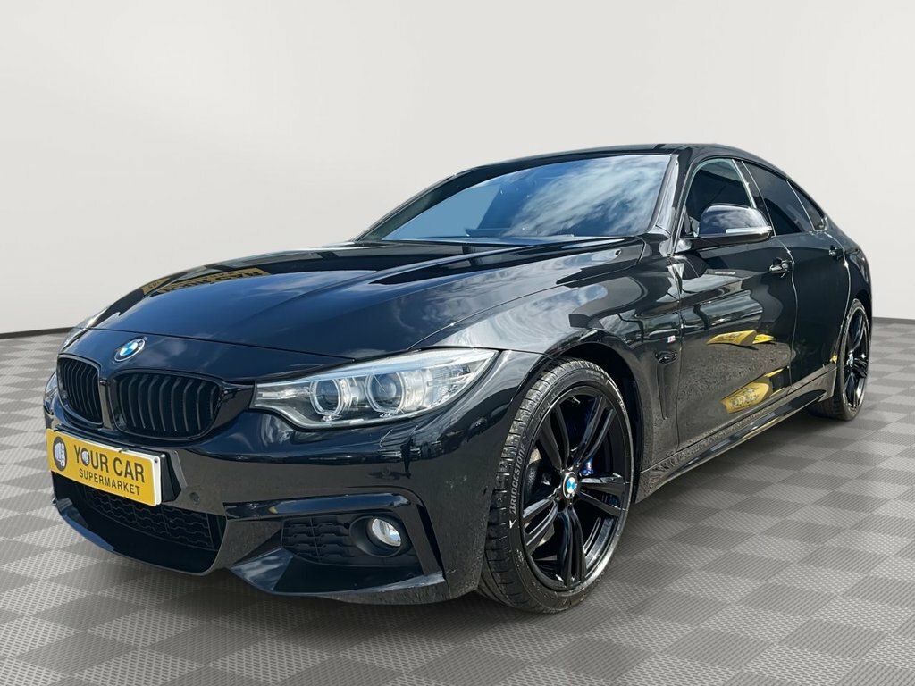 BMW 4 Series Gran Coupe 2L M Sport Black #3