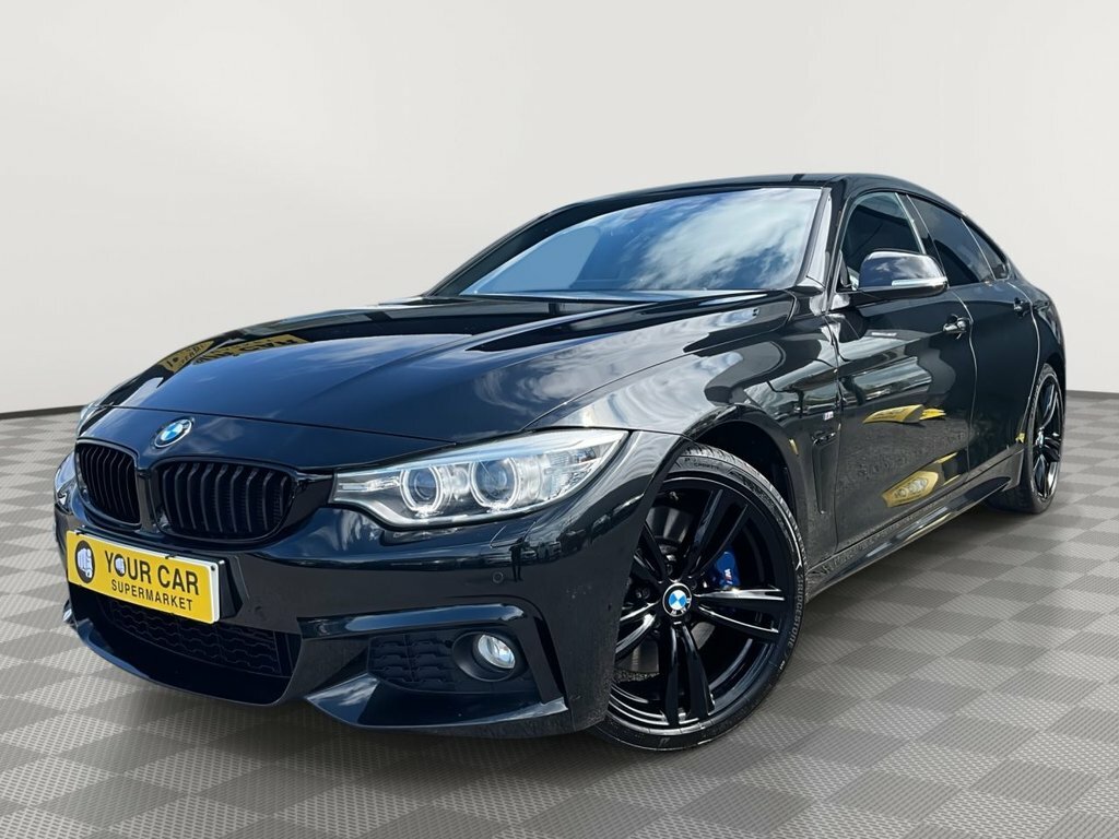BMW 4 Series Gran Coupe 2L M Sport Black #4