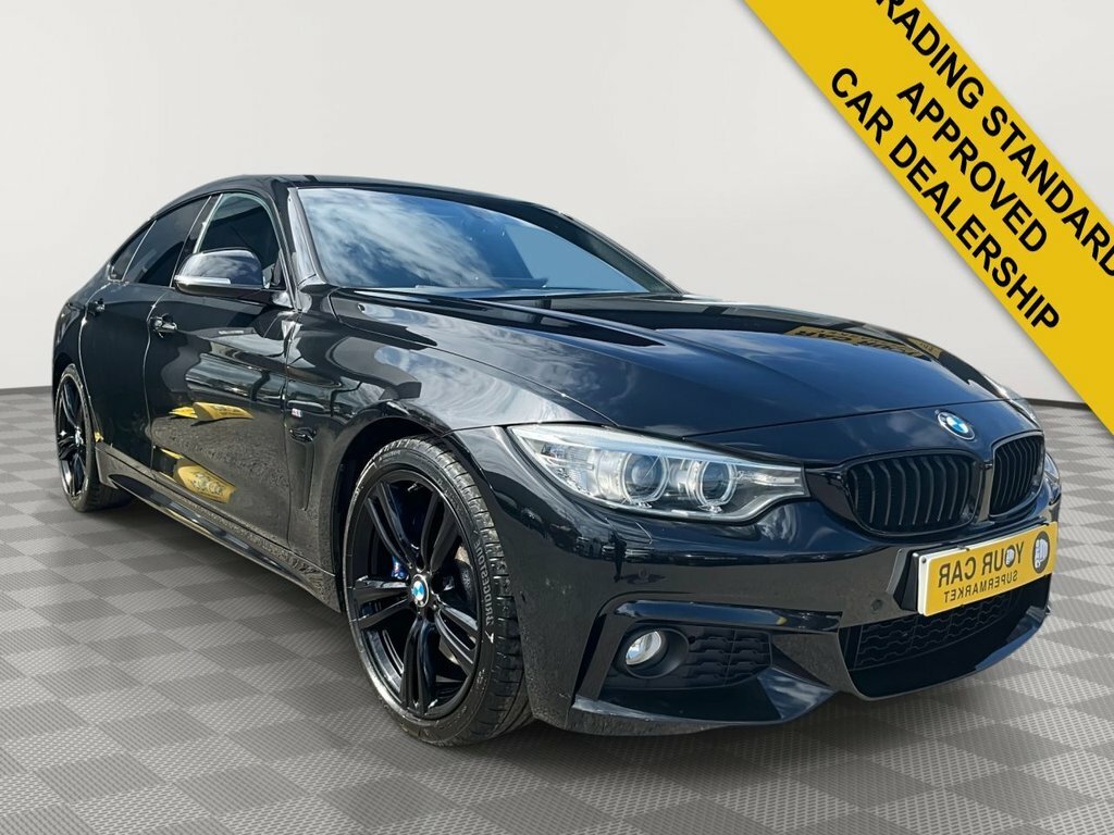 BMW 4 Series Gran Coupe 2L M Sport Black #2
