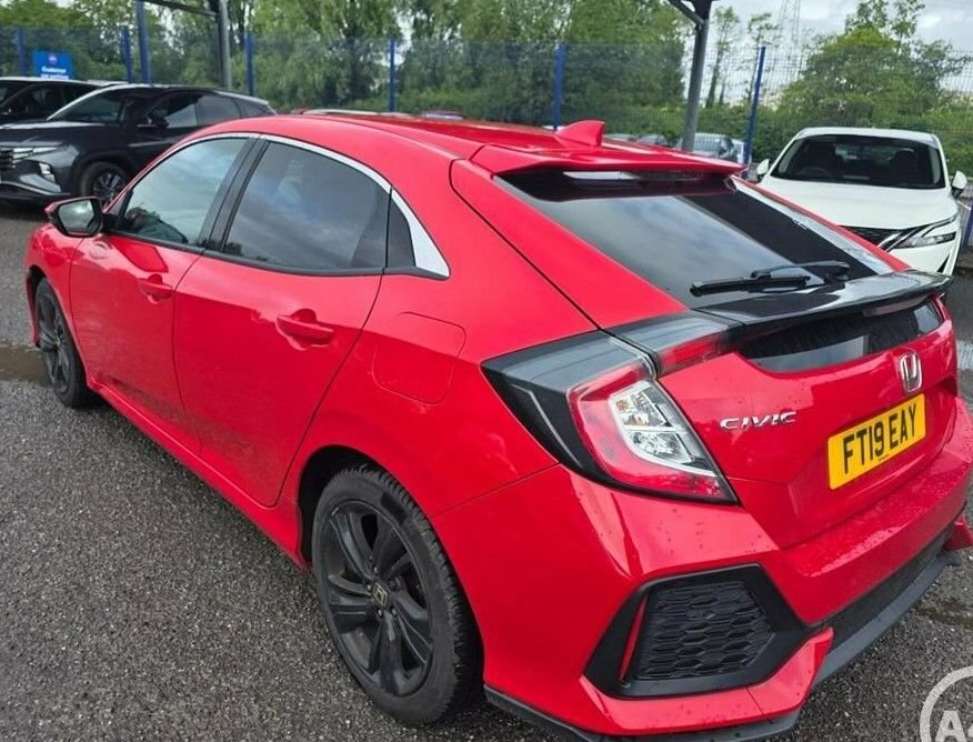 Honda Civic 1.6L Sr Red #2