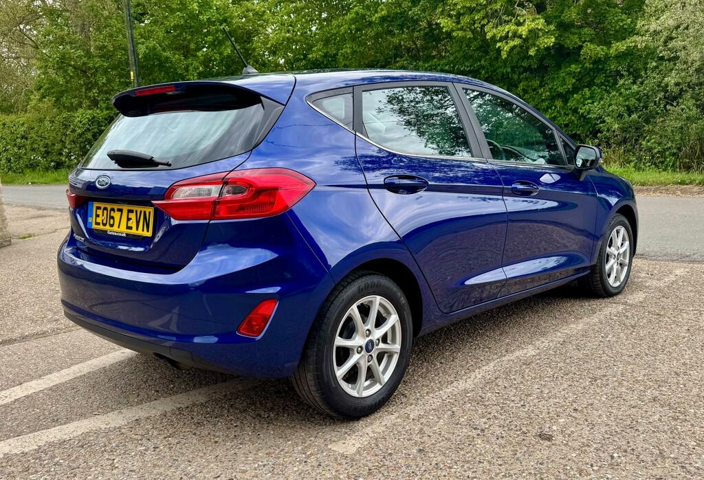 Ford Fiesta 1.1 Ti-vct Zetec Hatchback EO67EVN Blue #5
