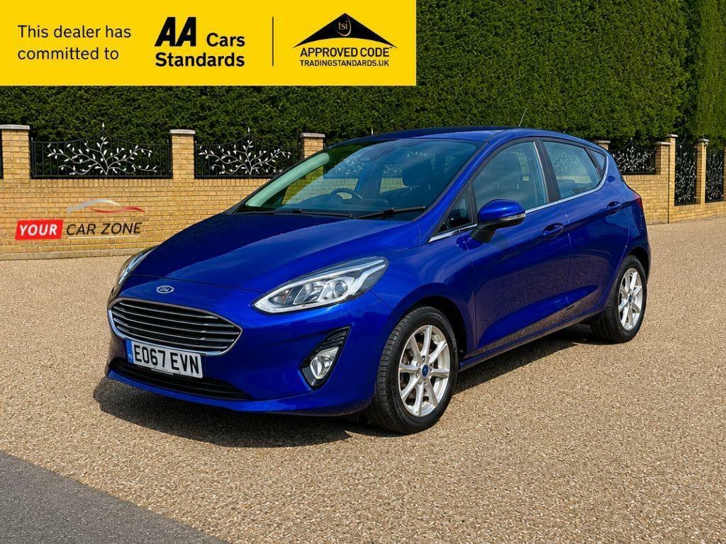 Ford Fiesta 1.1 Ti-vct Zetec Hatchback Blue