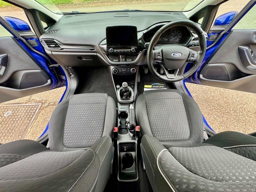 Ford Fiesta 1.1 Ti-vct Zetec Hatchback EO67EVN Blue #2