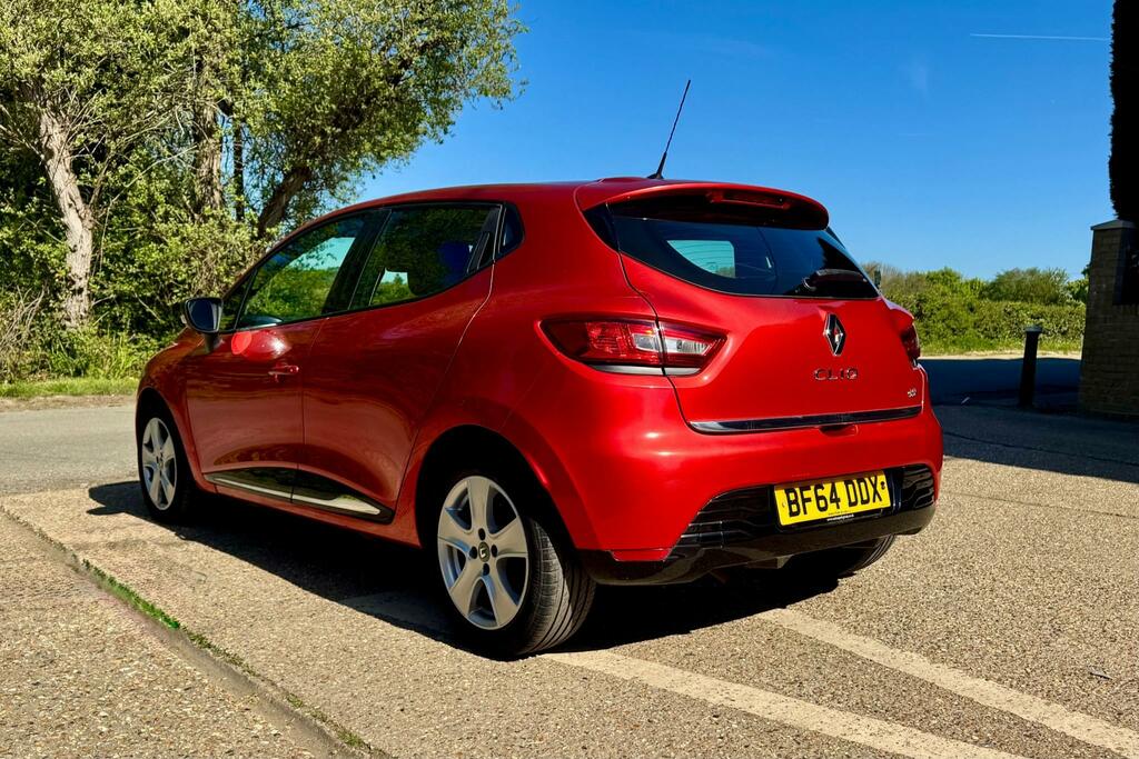 Renault Clio 1.5 Dci Eco Dynamique Medianav Hatchback BF64DDX Red #5