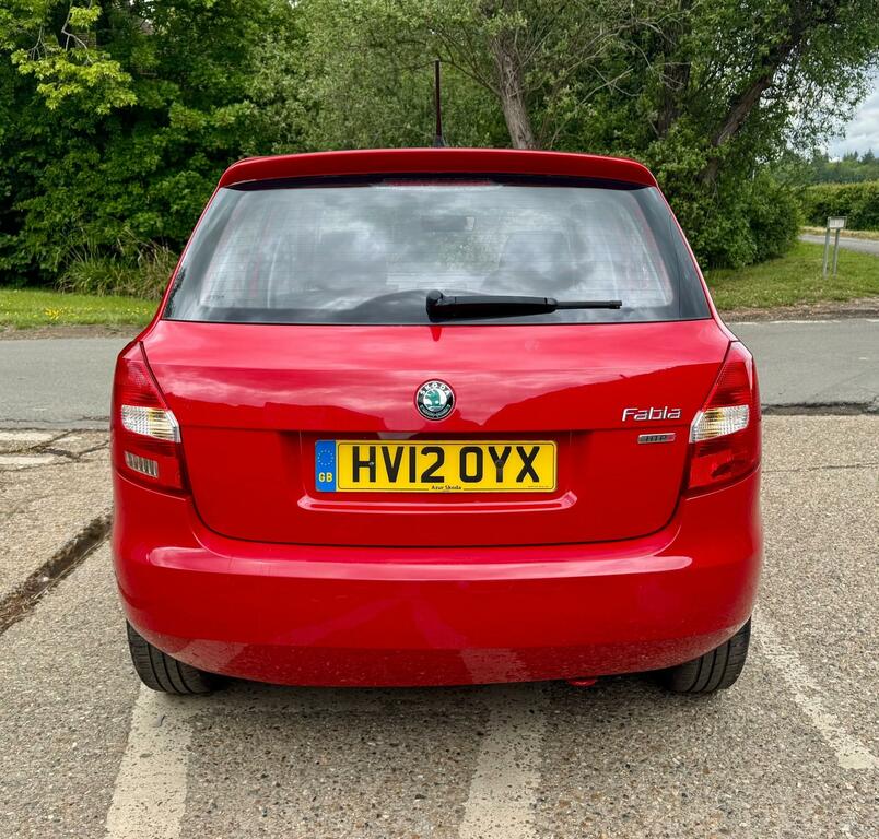 Skoda Fabia 1.2 S Hatchback HV12OYX Red #6